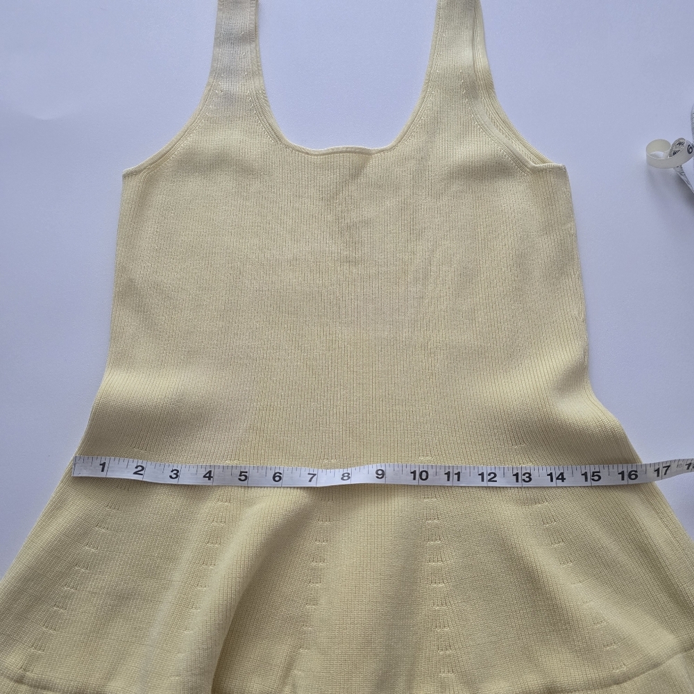 SIMKHAI Silas Knit Midi Casual Dress Scoop neck Sleeveless Pull on Size L - Picture 14 of 14